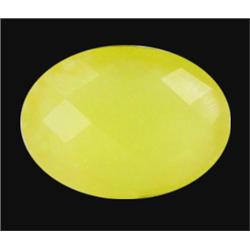 10.28ct Oval Yellow Fire Opal Unheated (GEM-12908C)