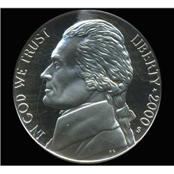 2000S Jefferson Nickel PROOF Graded PR70 DCAM (COI-6414)