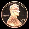 Image 1 : 1993S US Lincoln Proof Cent Coin Graded PR70 DCAM Red (COI-4189)