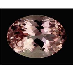 10.20ct Flawless Oval Cut Natural Imperial Pink Kunzite Appraisal Estimate $4080 (GEM-18173)
