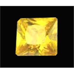 8.13ct Yellow Square Cut Lab Diamond (GEM-22009A)