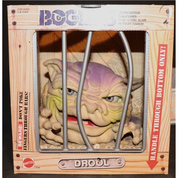 BOGLINS LARGE DROOL VINTAGE MINT IN THE BOX