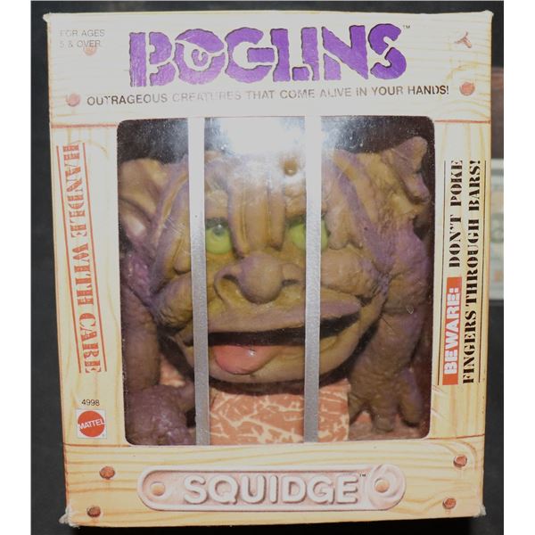 BOGLINS SMALL SQUIDGE VINTAGE MINT IN THE BOX