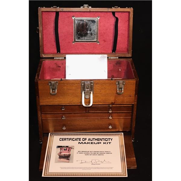 DICK TRACY ORIGINAL ACADEMY AWARD WINNING 1980's MAKE UP CASE THE HUNGER COTTON CLUB POLTERGEIST III