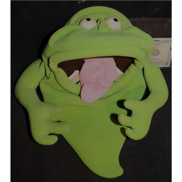 ZZ GHOSTBUSTERS SLIMER PROTOTYPE 1984 1986 RARE VINTAGE KENNER HAND PUPPET PLUSH TOY MINT CONDITION