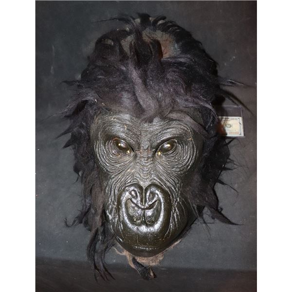 KING KONG GORILLA VINTAGE LATEX AND FUR MASK