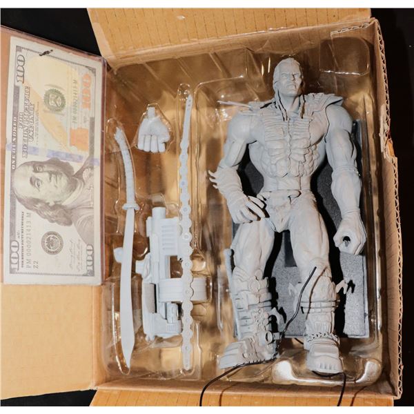 ZZ MUTANT EARTH TRAKK STAN WINSTON UNPAINTED ACTION FIGURE KIT