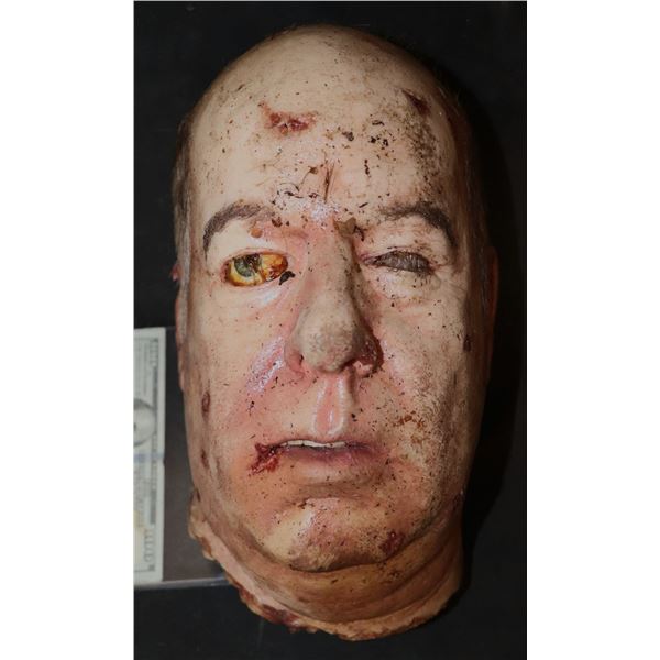 SEVERED SILICONE HEAD WITH SHOT GUT BLASTS