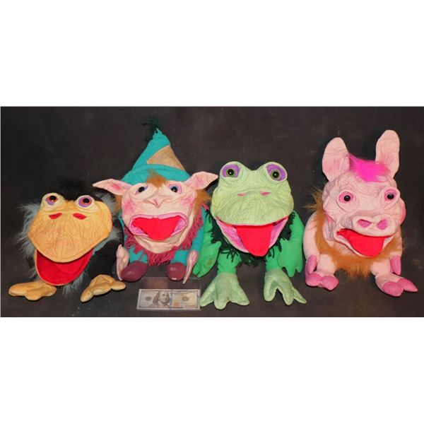 ZZ SCRUSHKINS 1994 TOYVISION UGLY TROLL FROG PIG