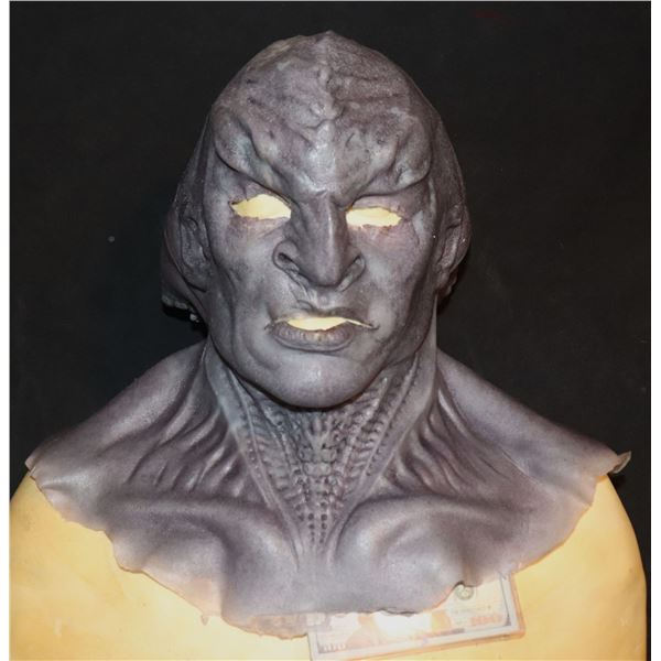 STAR TREK DISCOVERY KLINGON SILICONE MASK SCREEN USED 05