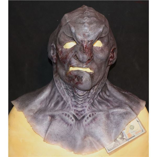 STAR TREK DISCOVERY KLINGON SILICONE MASK SCREEN USED 10