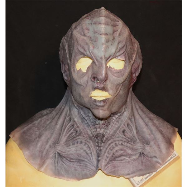 STAR TREK DISCOVERY KLINGON SILICONE MASK SCREEN USED 11