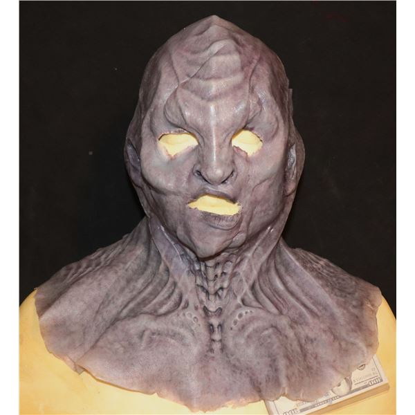 STAR TREK DISCOVERY KLINGON SILICONE MASK SCREEN USED 14