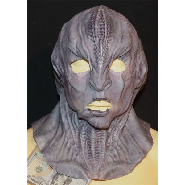 STAR TREK DISCOVERY KLINGON SILICONE MASK SCREEN USED 20