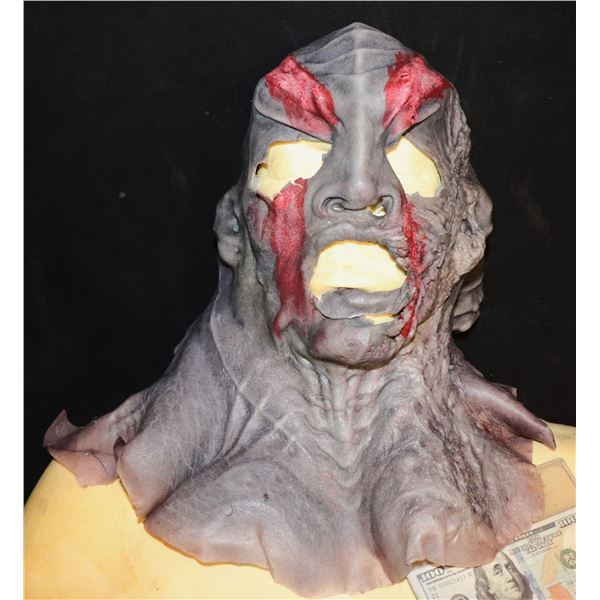 STAR TREK DISCOVERY L'RELL SCARRED WAR PAINT KLINGON SILICONE MASK SCREEN MATCHED 1!