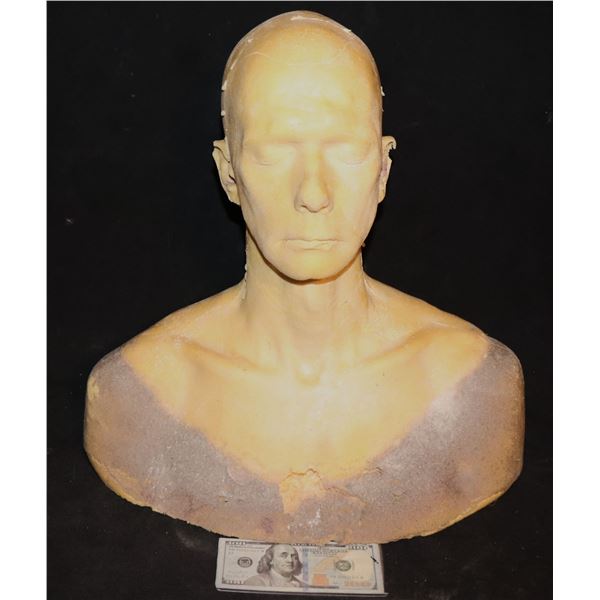 STAR TREK DISCOVERY SARU DOUG JONES LIFE CAST BUST THAT HELD A MAKE UP MASK B