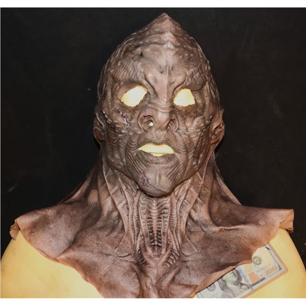 STAR TREK DISCOVERY UJILLI KLINGON SILICONE MASK SCREEN USED 3