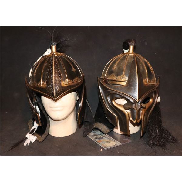 ZZ THE LAST AIRBENDER HELMET LOT OF 2 SLIGHTLY DAMAGED