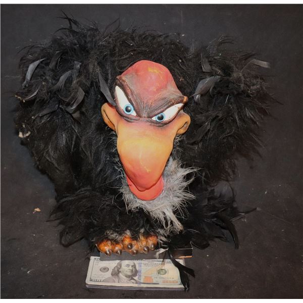 VULTURE VINTAGE PUPPET PLUSH TOY