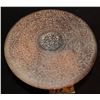 Image 2 : ZZ ROUND TABLE ANTIQUE VINTAGE HAND CARVED RELIEF WOOD COLLAPSIBLE