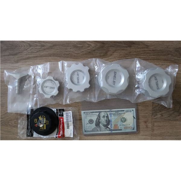 ZZ SHELBY SUPER SNAKE NOS ENGINE CAP SET FITS 2013 2014 ALSO 2007 2008 2009 2010 2011 2012