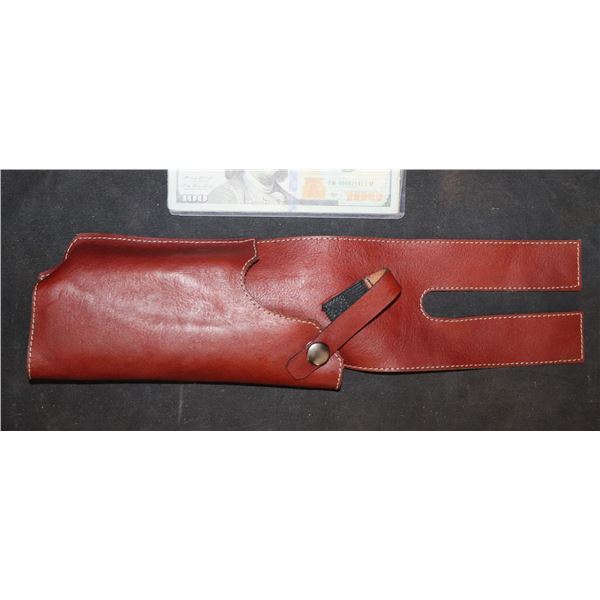 STAR WARS THE MANDALORIAN PRODUCTION LEATHER BLASTER HOLSTER C