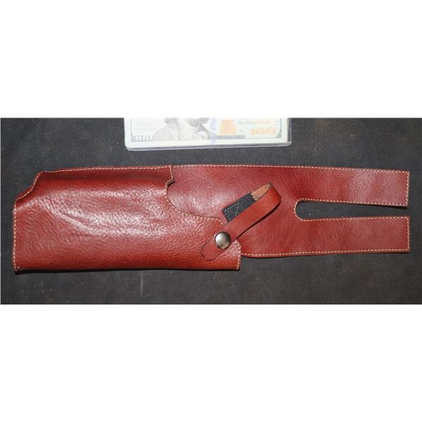 STAR WARS THE MANDALORIAN PRODUCTION LEATHER BLASTER HOLSTER D