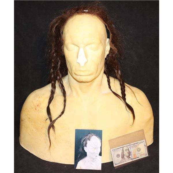 STAR TREK DISCOVERY L'RELL KLINGON ALIEN STUNT WEFT WIG SCREEN USED
