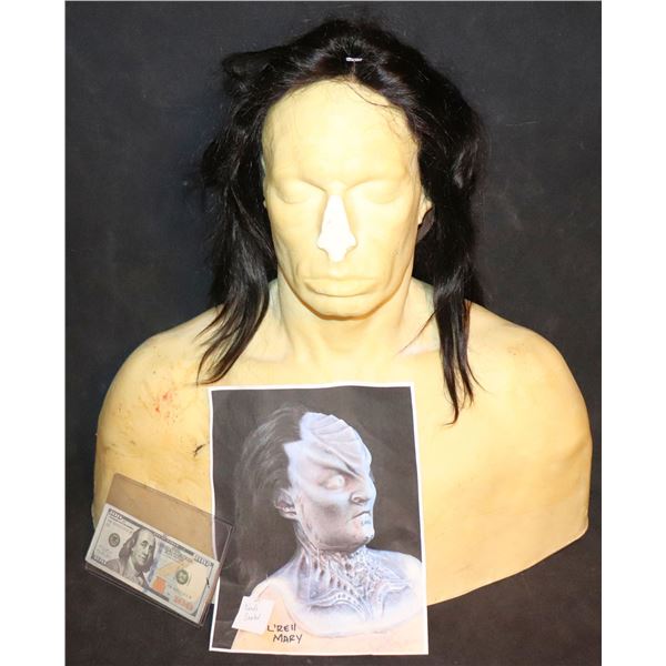 STAR TREK DISCOVERY L'RELL KLINGON ALIEN HERO LACE MAT WIG