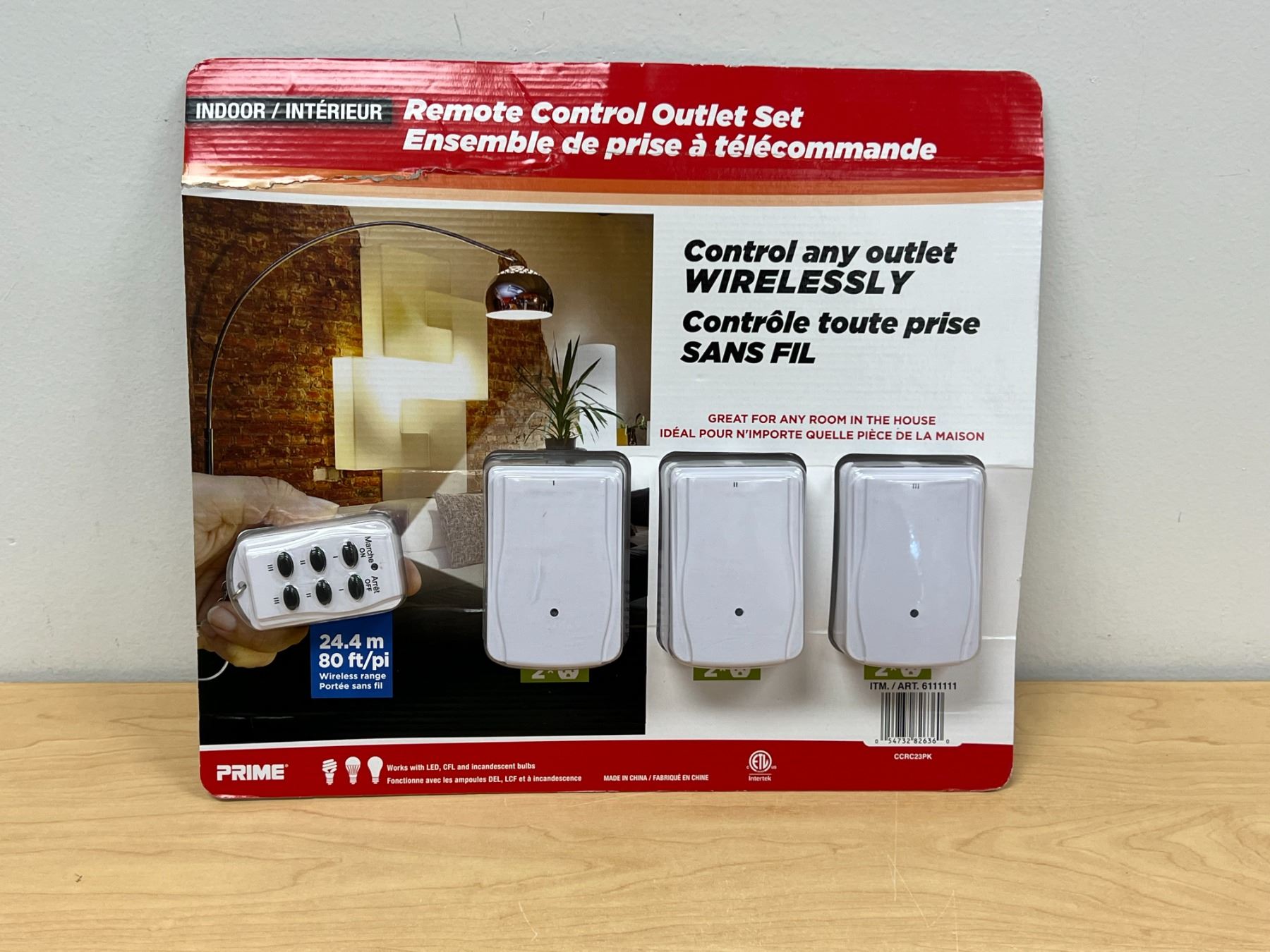 Indoor Remote Control Outlet Set