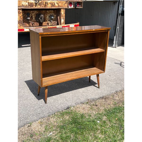 Mid Century Open Display Shelf - Approx: 42 x 12 & 36.25"T