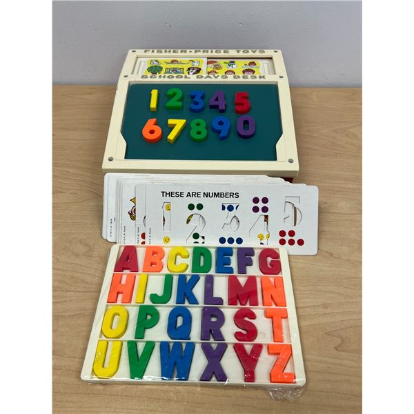 Vintage Fisher Price School Days Desk (the nicest one I've seen in a while, see photos)