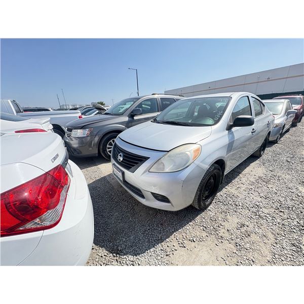NISSAN VERSA 2012 T