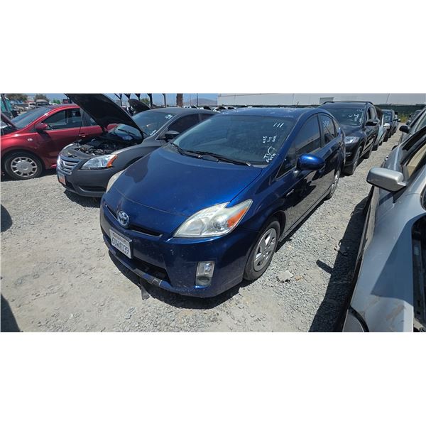 TOYOTA PRIUS 2011 T-DONATION