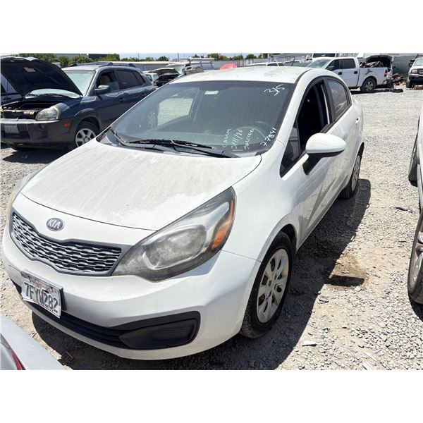 KIA RIO 2014 T-DONATION
