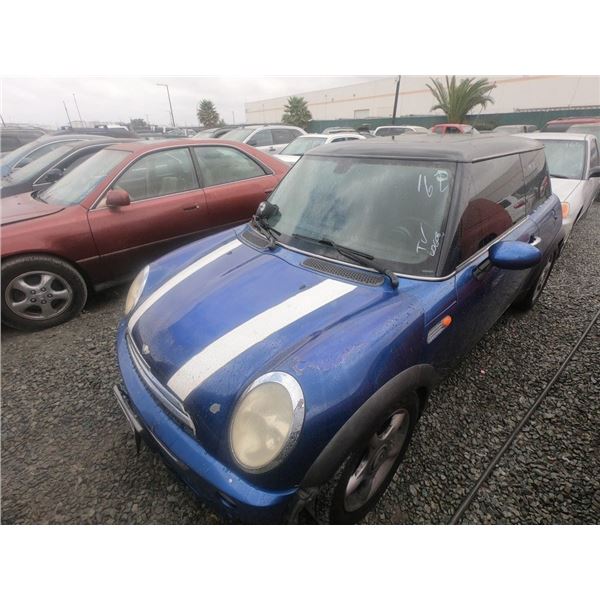 MINI COOPER 2005 T-DONATION