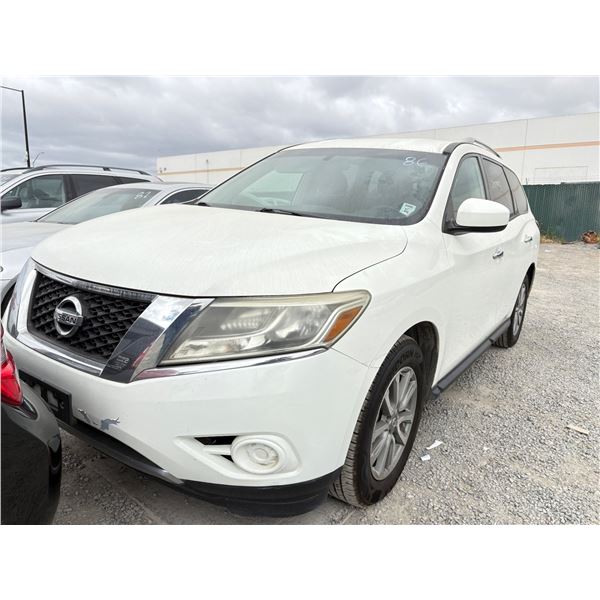 NISSAN PATHFINDER 2016 T/REPO