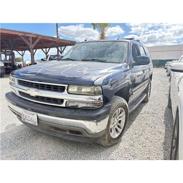 CHEVY TAHOE 2005 ADT/EXP-ONLY