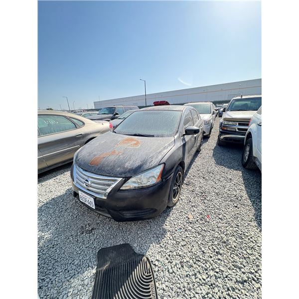 NISSAN SENTRA 2015 SALV T/DONATION