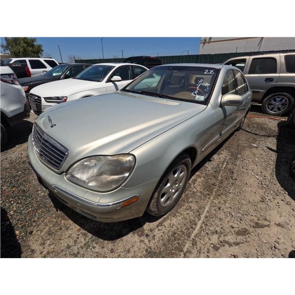 MERZ S CLASS 2001 T-DONATION