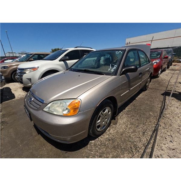 HONDA CIVIC 2001 T-DONATION