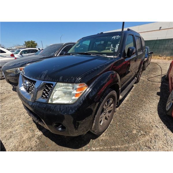 NISSAN PATHFINDER 2009 T-DONATION