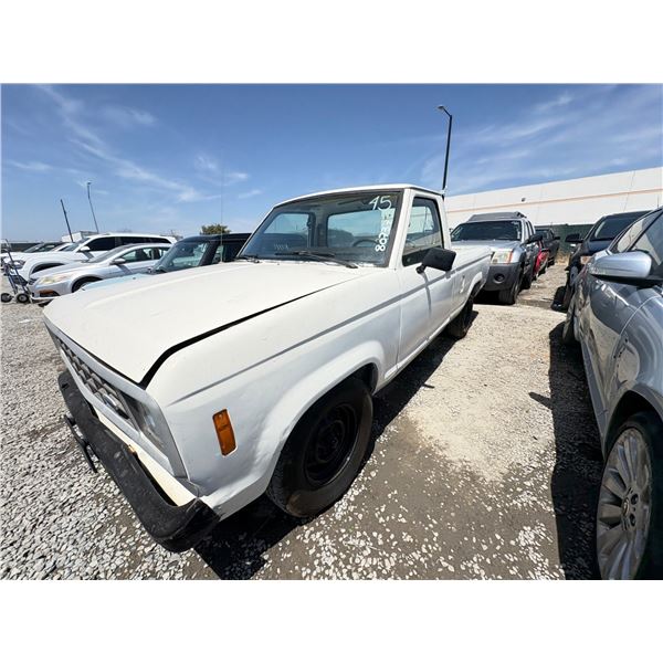FORD RANGER 1986 ADT/EXP-ONLY