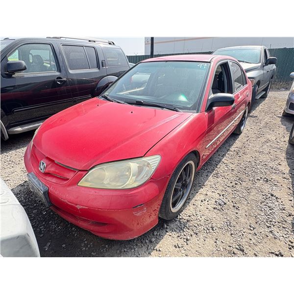 HONDA CIVIC 2005 T