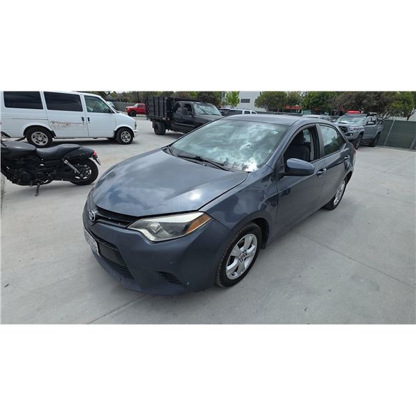 TOYOTA COROLLA 2016 ADT