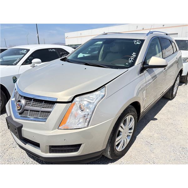 CADILLAC SRX 2010 O/S-TITLE