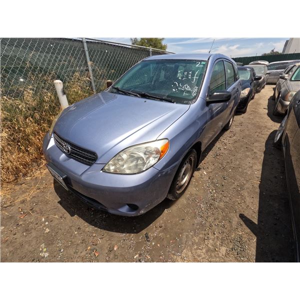 TOYOTA MATRIX 2007 T-DONATION