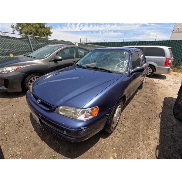 TOYOTA COROLLA 2000 T-DONATION