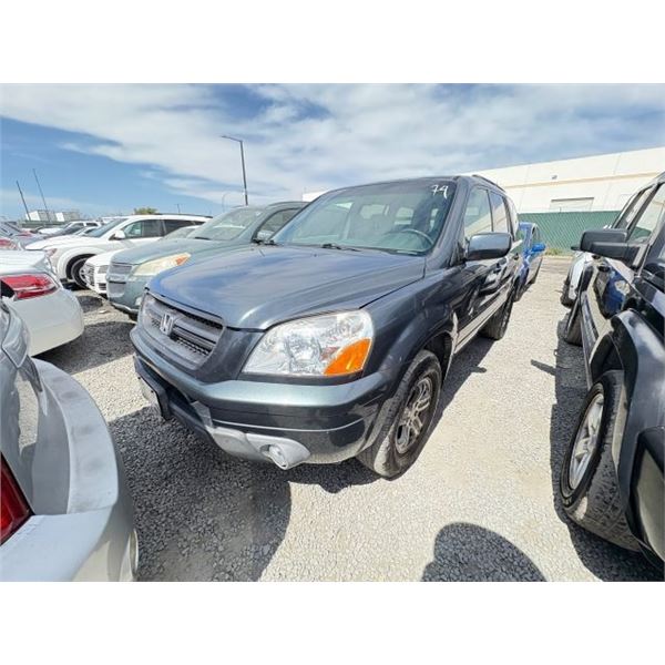 HONDA PILOT 2003 O/S-TITLE