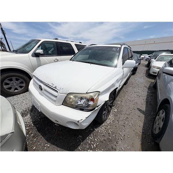 TOYOTA HIGHLANDER 2006 ADT